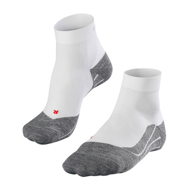 Socken FALKE RU4 RUNNING SHORT Weiß/Grau 0